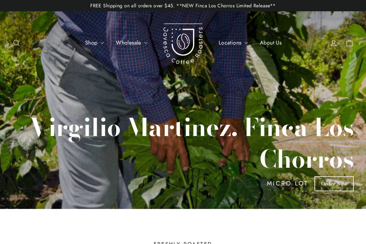 javesca.com homepage screenshot