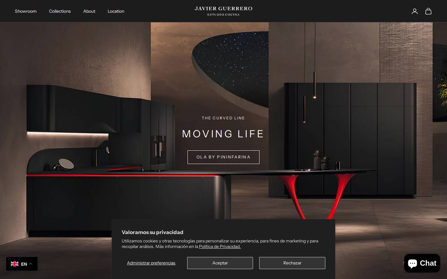 javierguerrero.net homepage screenshot