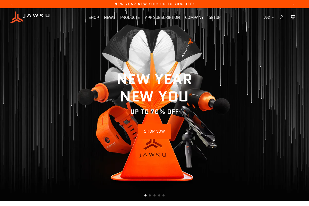 JAWKU homepage screenshot