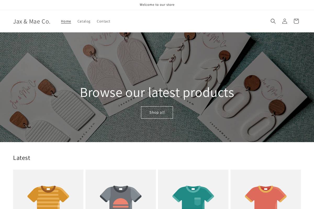 jaxandmaeco.com homepage screenshot