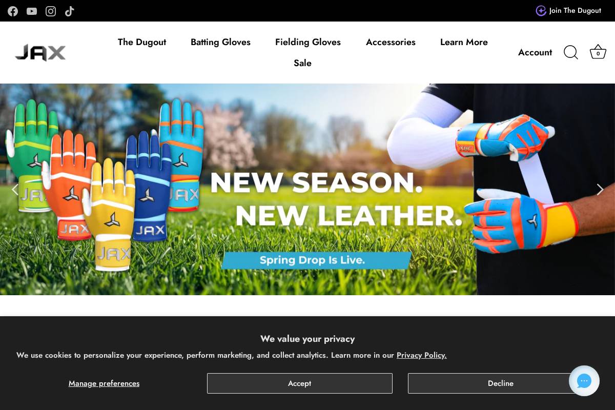 jaxathletics.com homepage screenshot