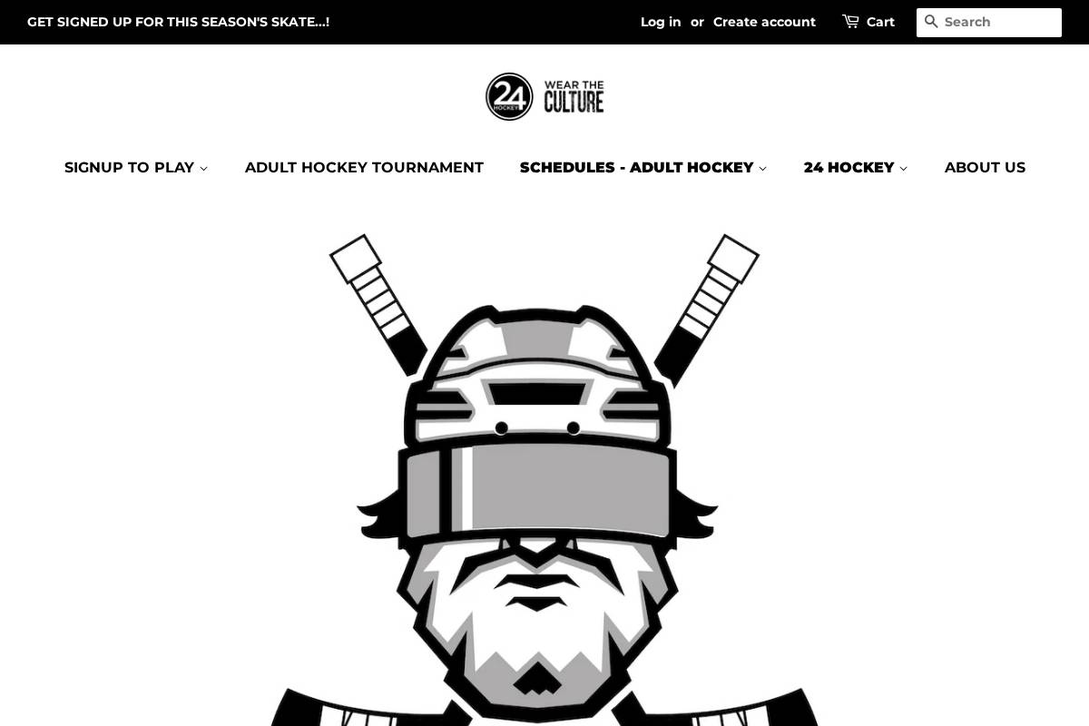 jaxhockey.com homepage screenshot