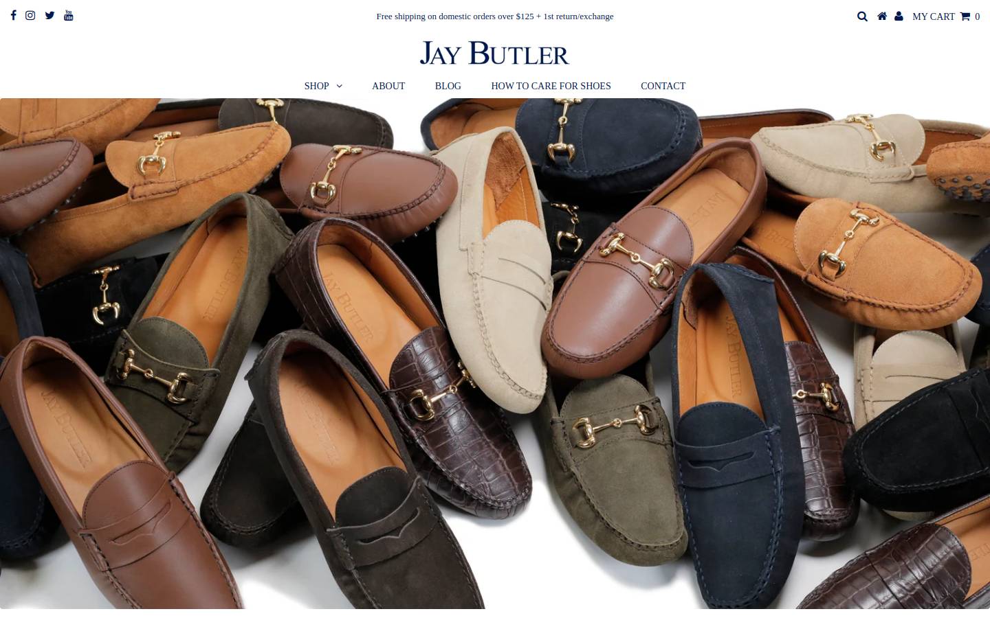 jaybutler.com homepage screenshot