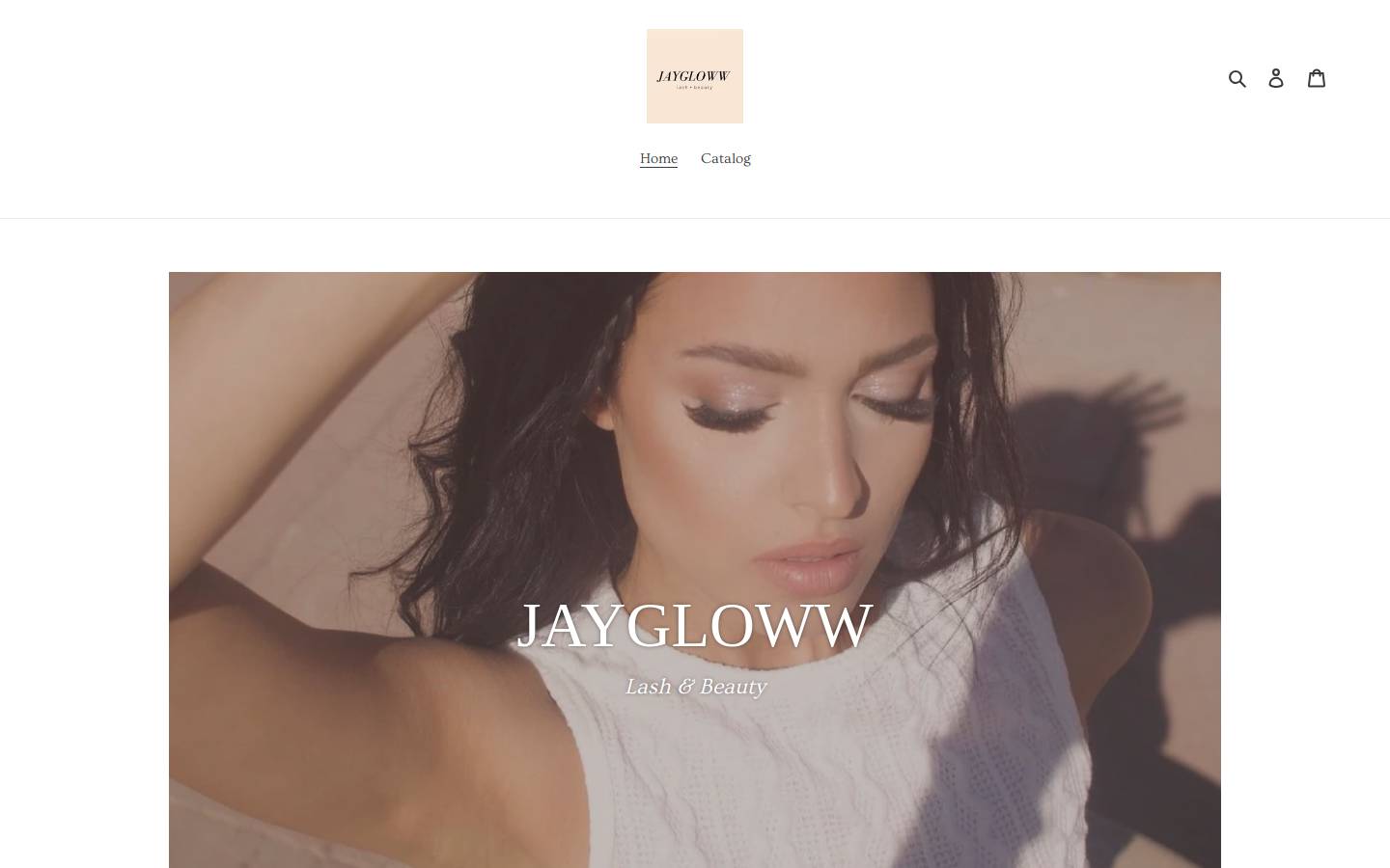 jaygloww.com homepage screenshot