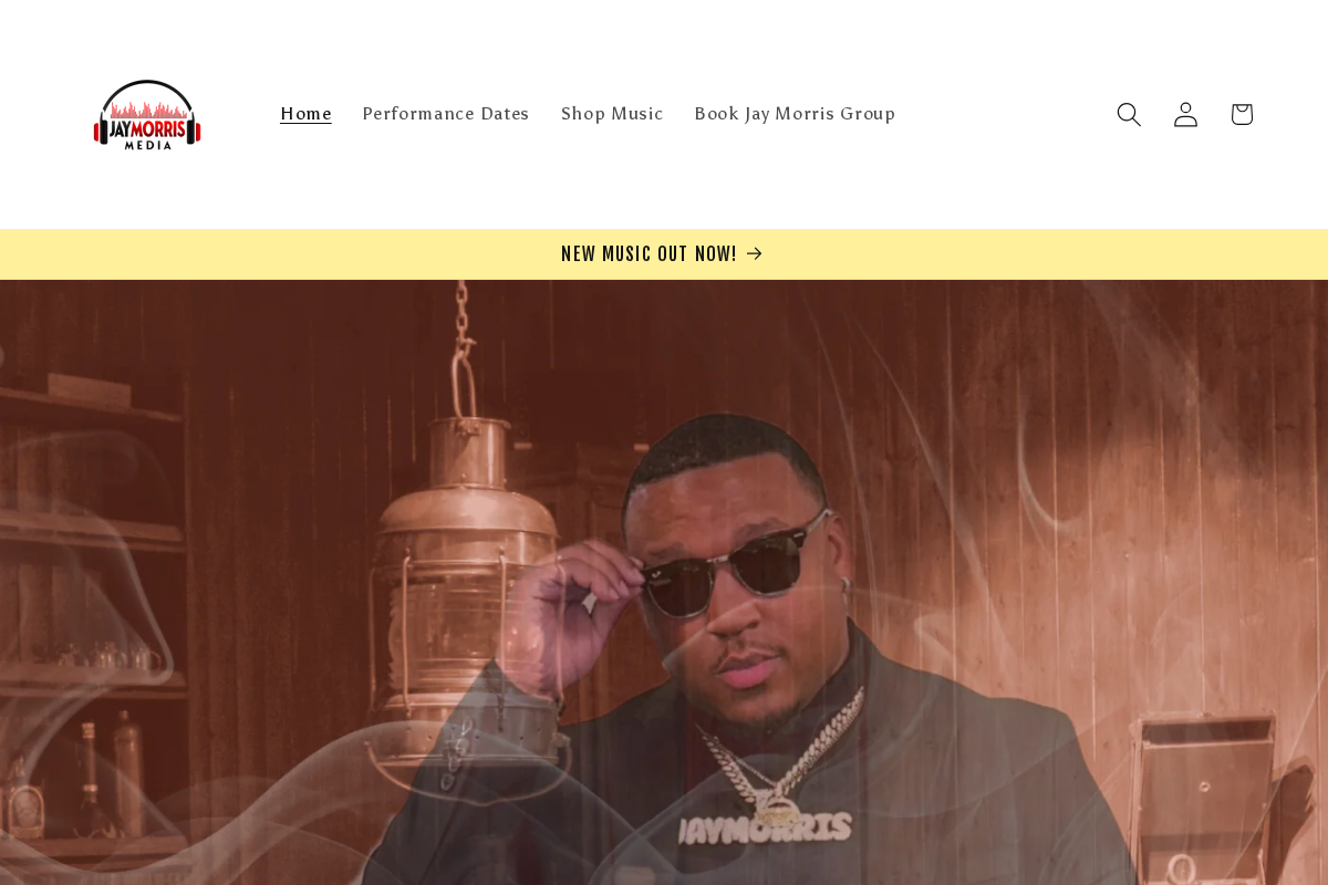 Jay Morris Group homepage screenshot