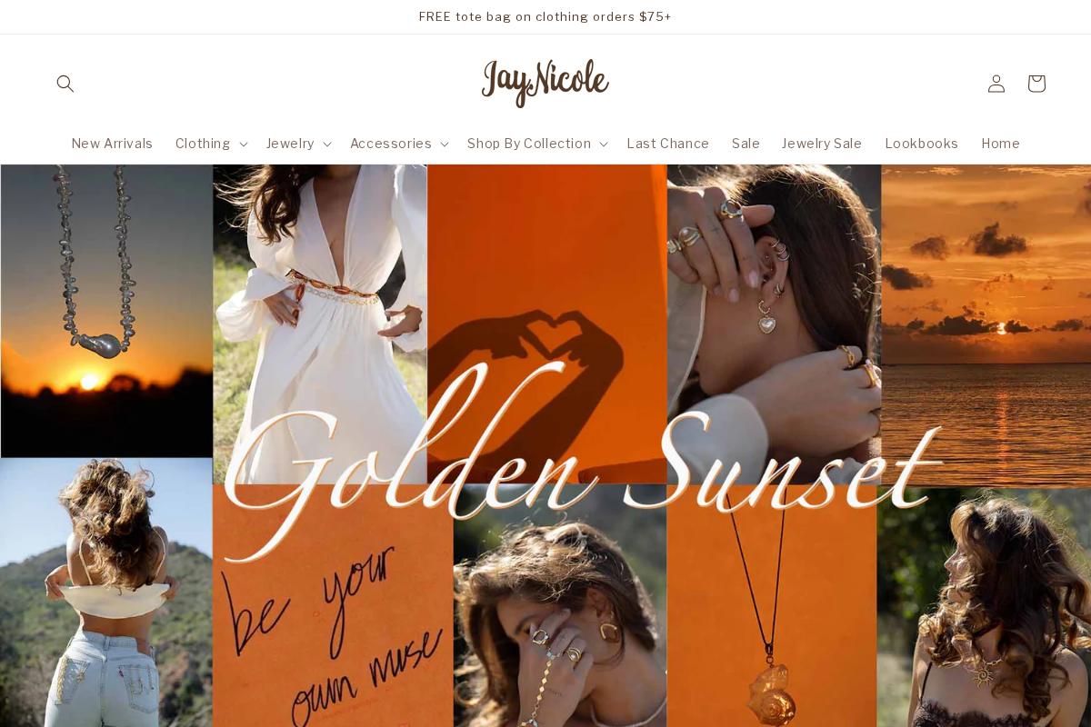 Jay Nicole Designs homepage screenshot