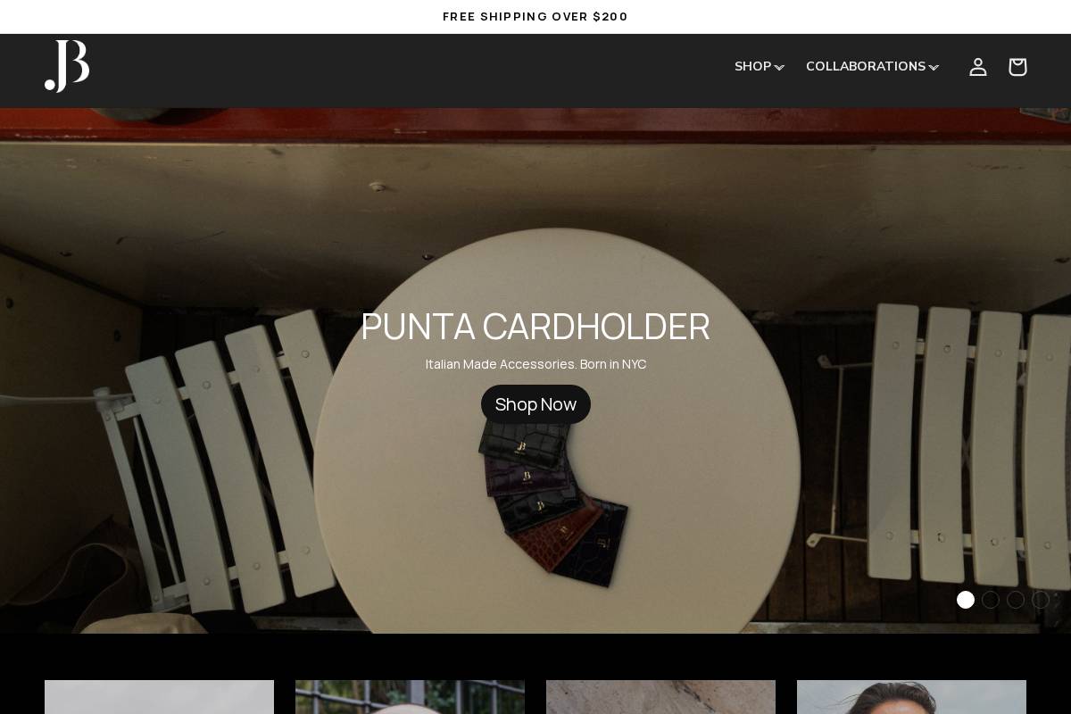 jb3official.com homepage screenshot