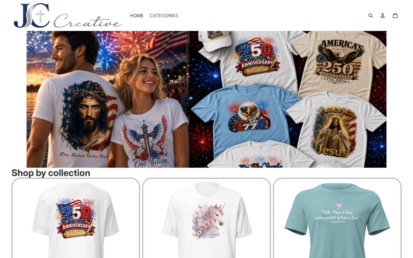 jccreativedesigns.com homepage screenshot