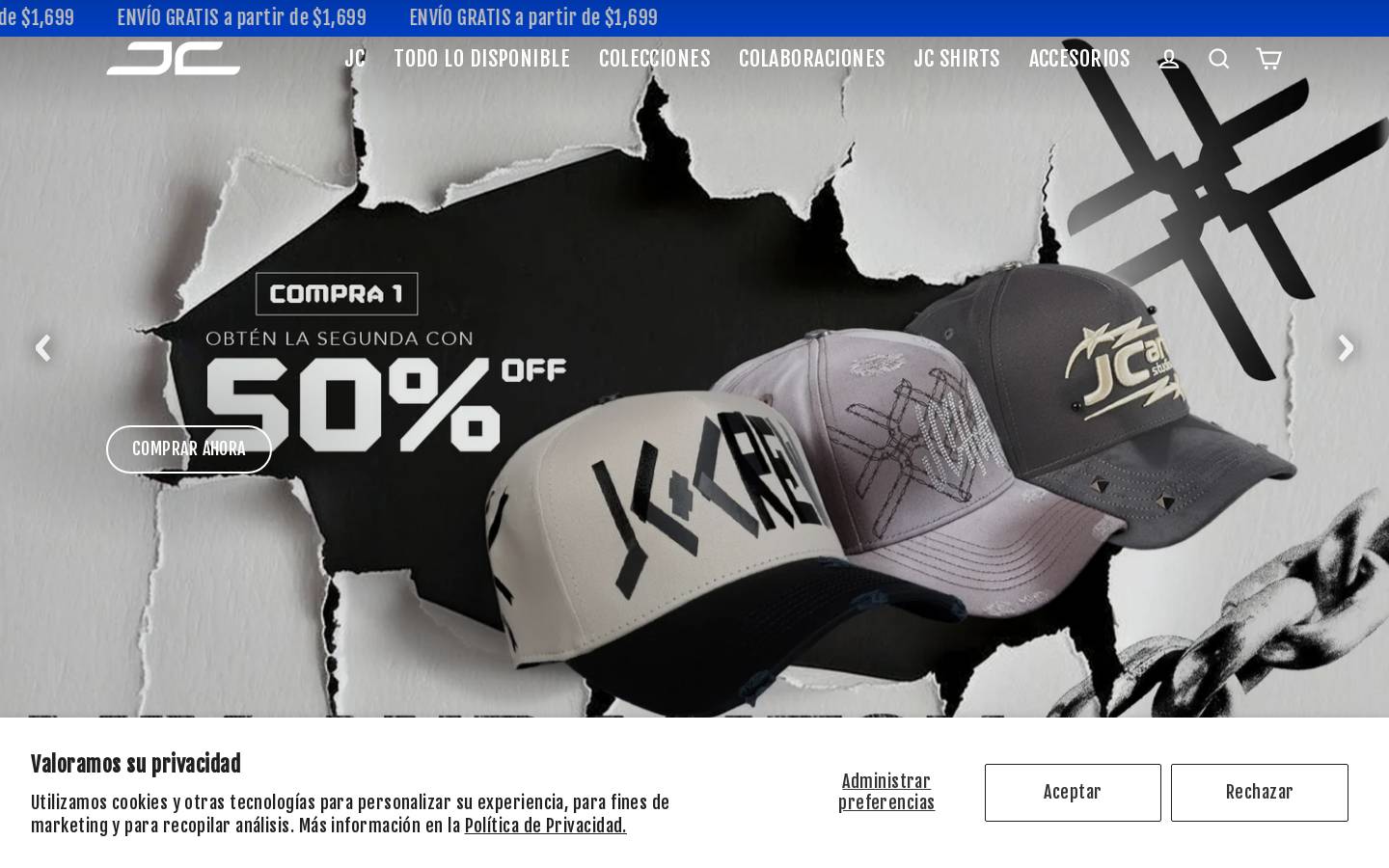 jchats.mx homepage screenshot