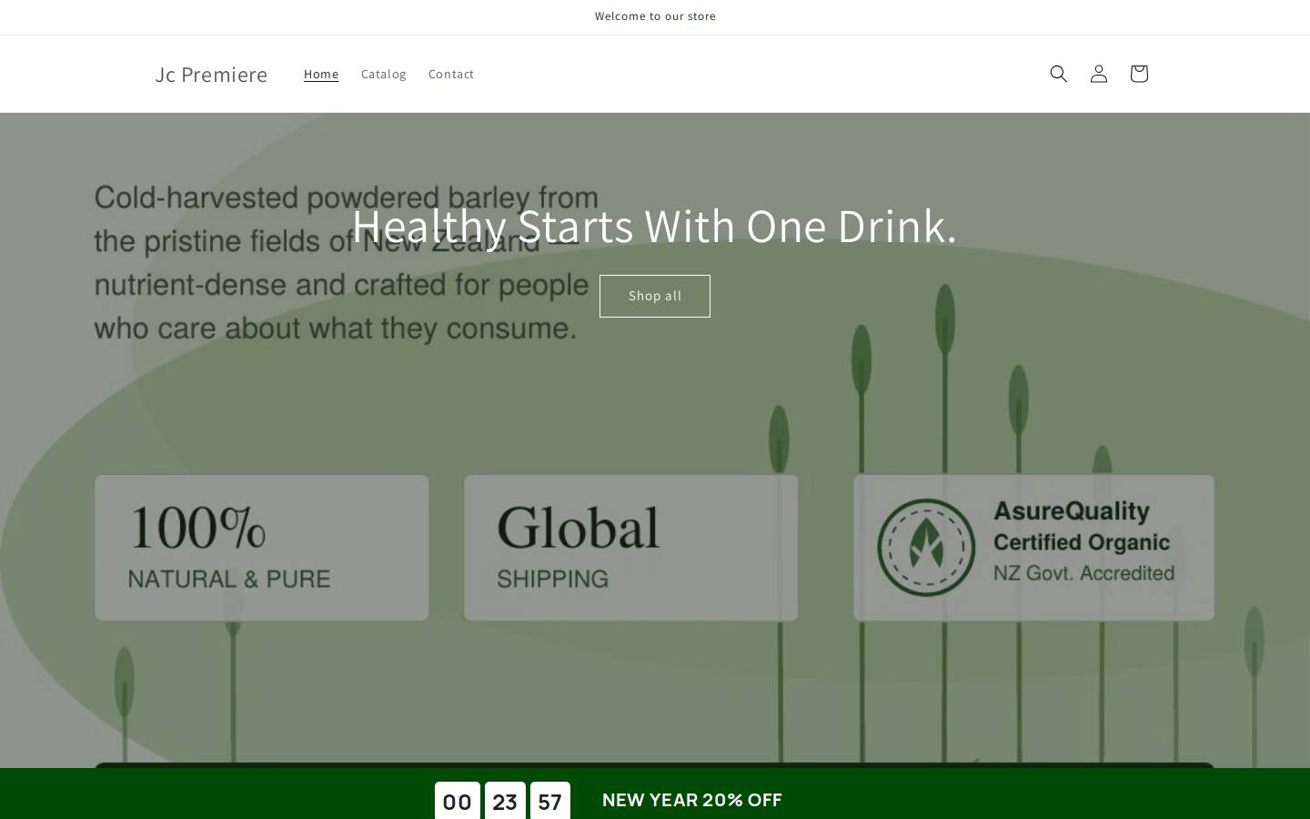 jcpremiere.online homepage screenshot