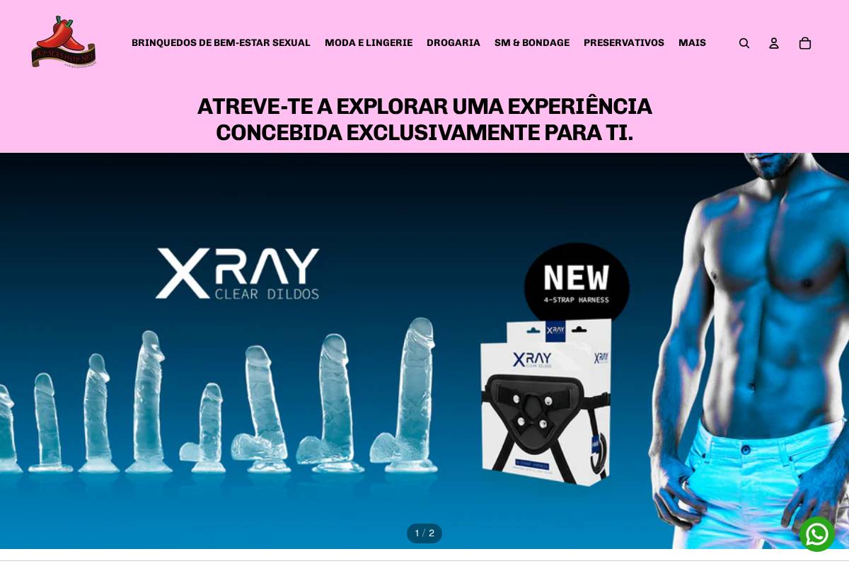 jcpsexshop.com homepage screenshot