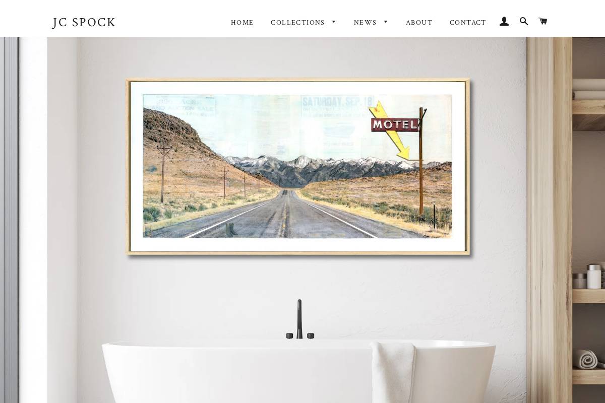 jcspock.com homepage screenshot