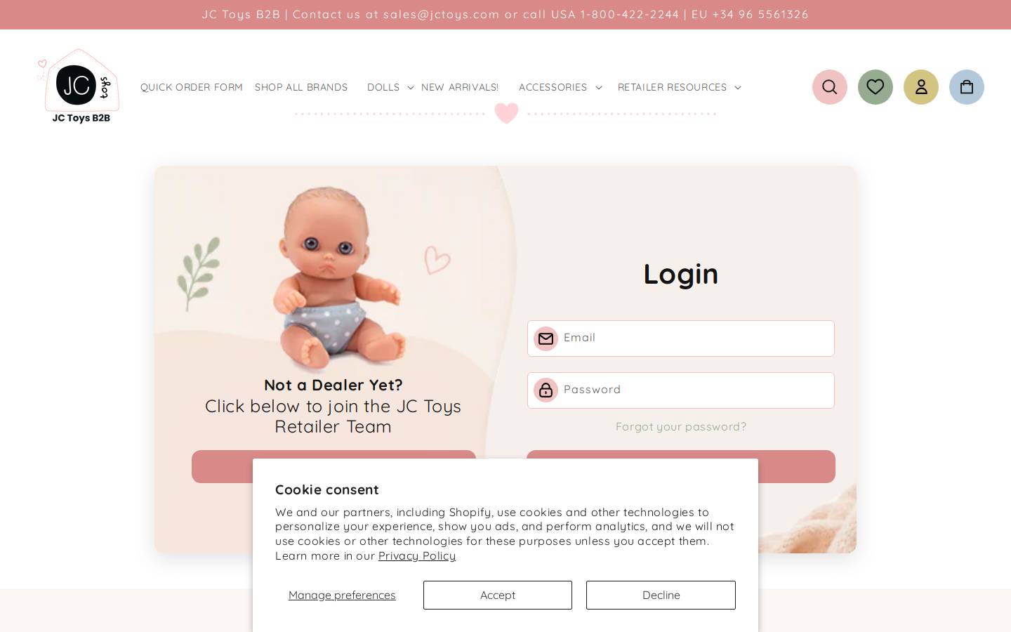 jctoysb2b.com homepage screenshot