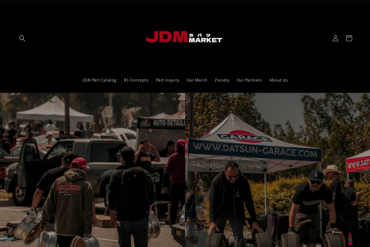 jdm-marketplace.com homepage screenshot