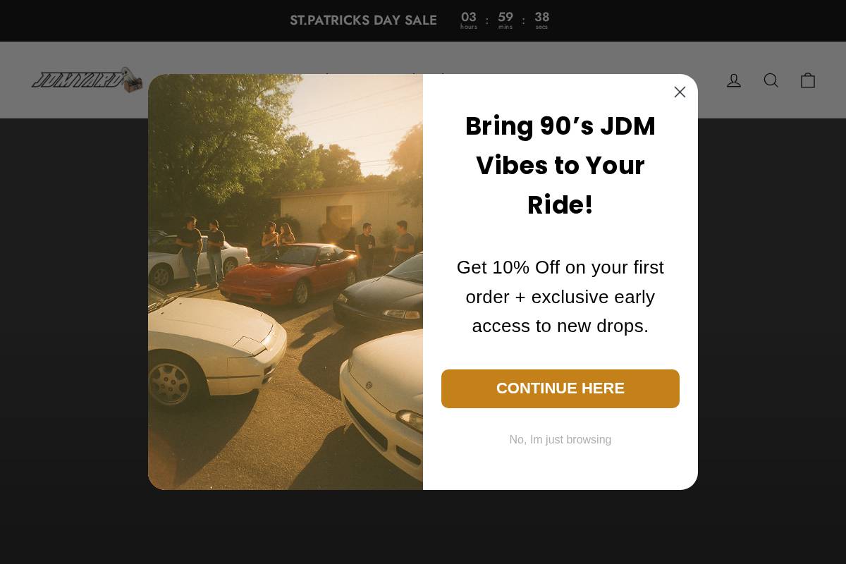 jdmyard.shop homepage screenshot