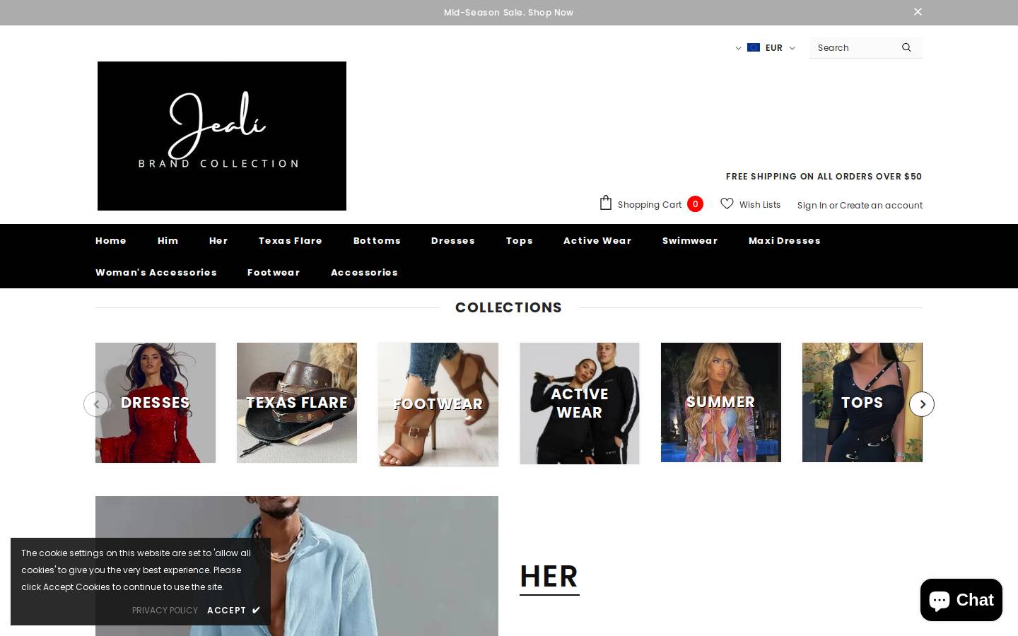 jea-li.com homepage screenshot