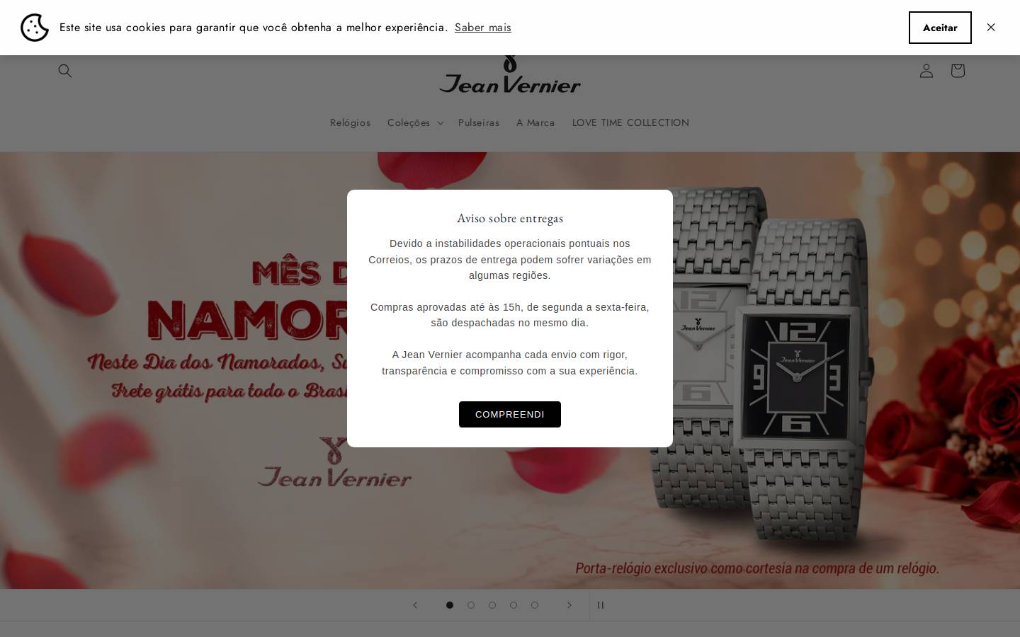 jeanvernier.com.br homepage screenshot