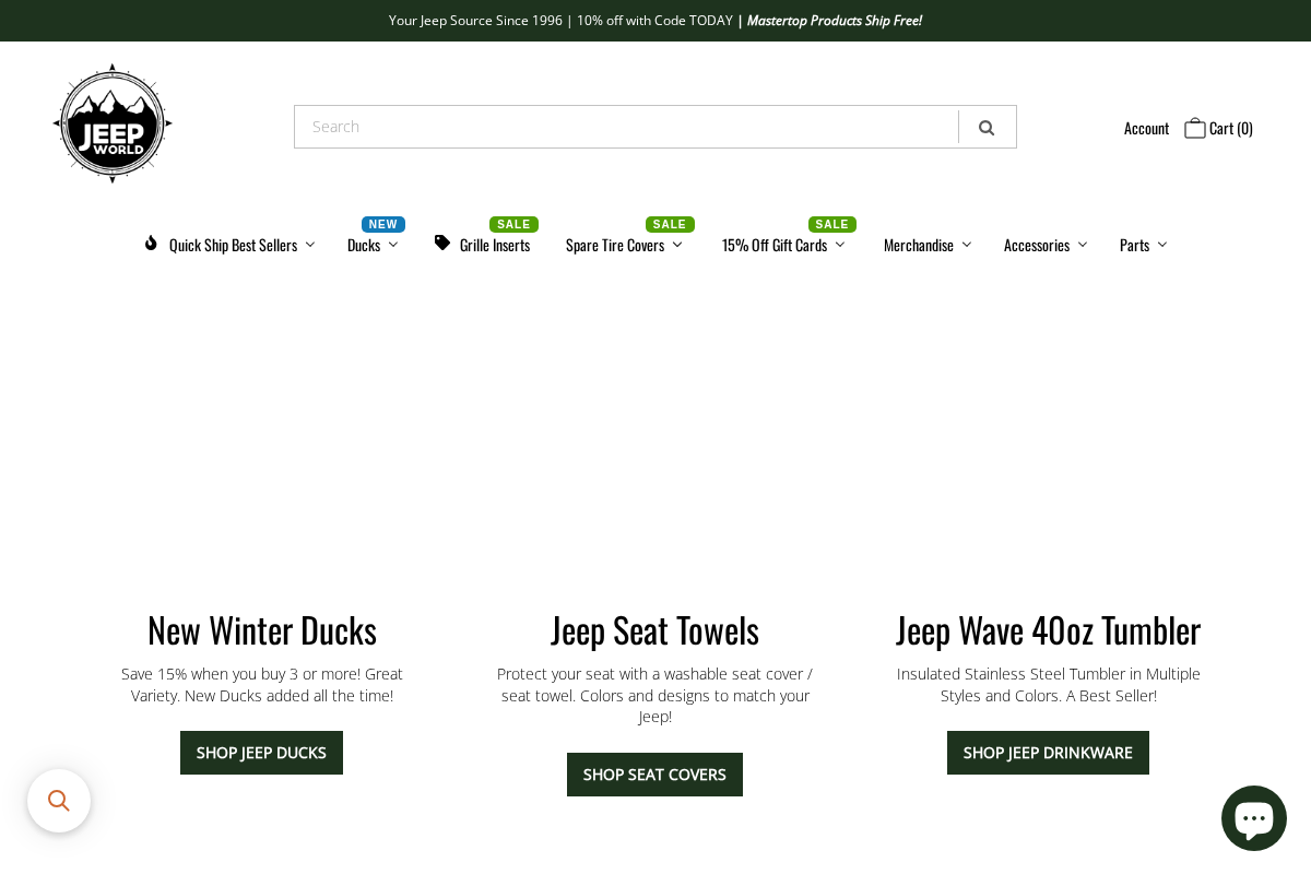 JeepWorld.com homepage screenshot