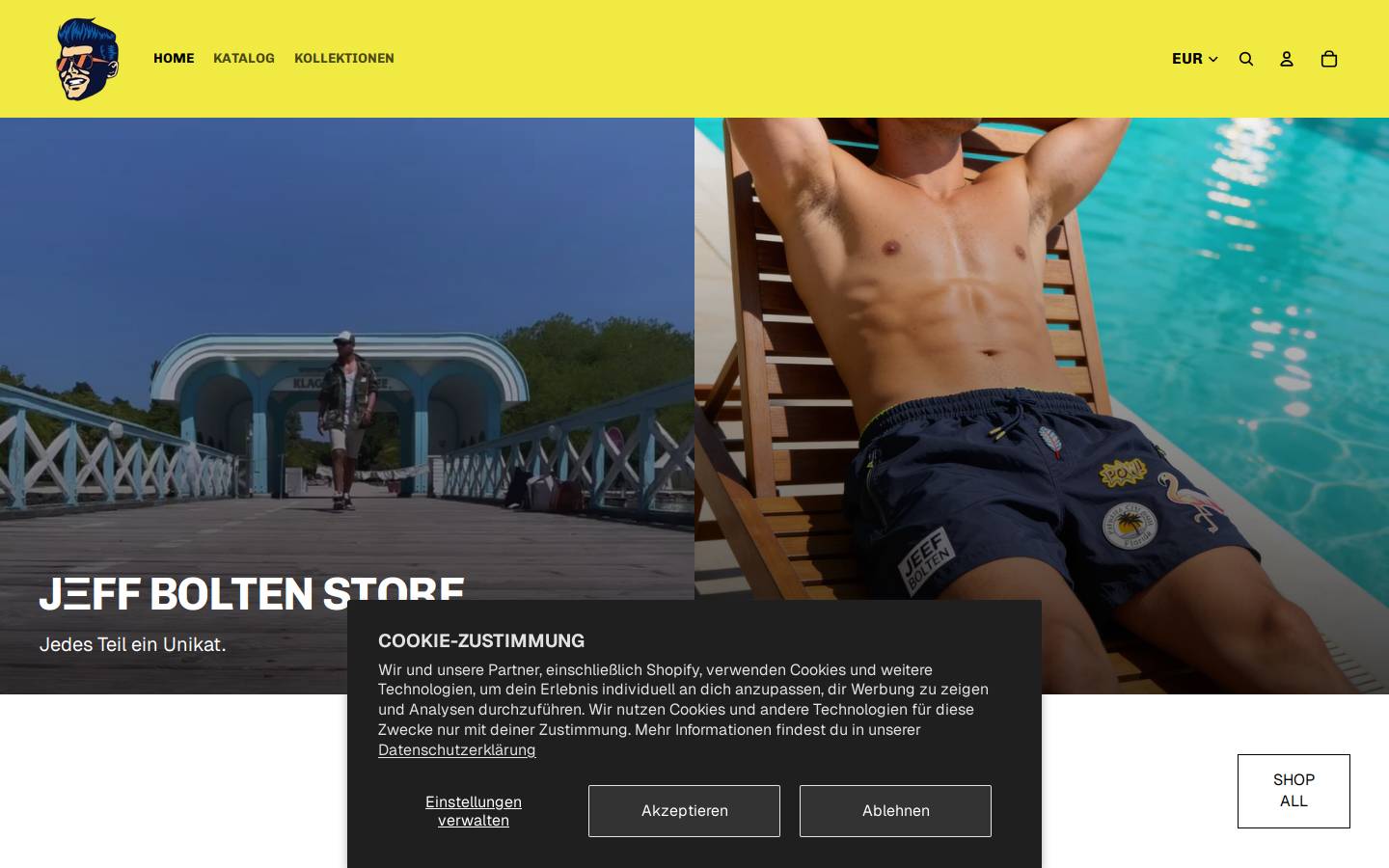 jeffbolten.com homepage screenshot
