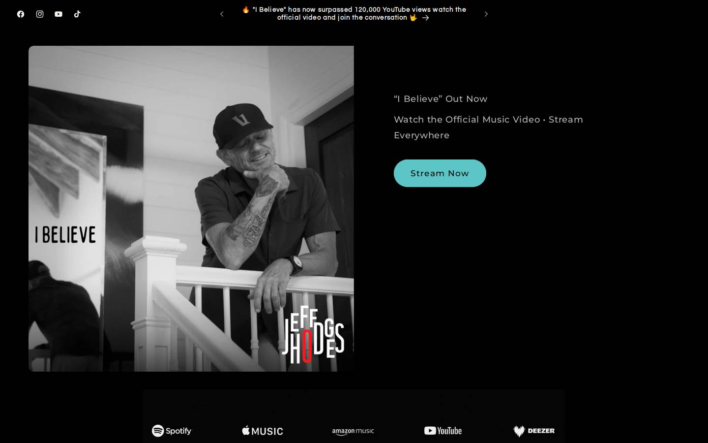 jeffhodges.com homepage screenshot