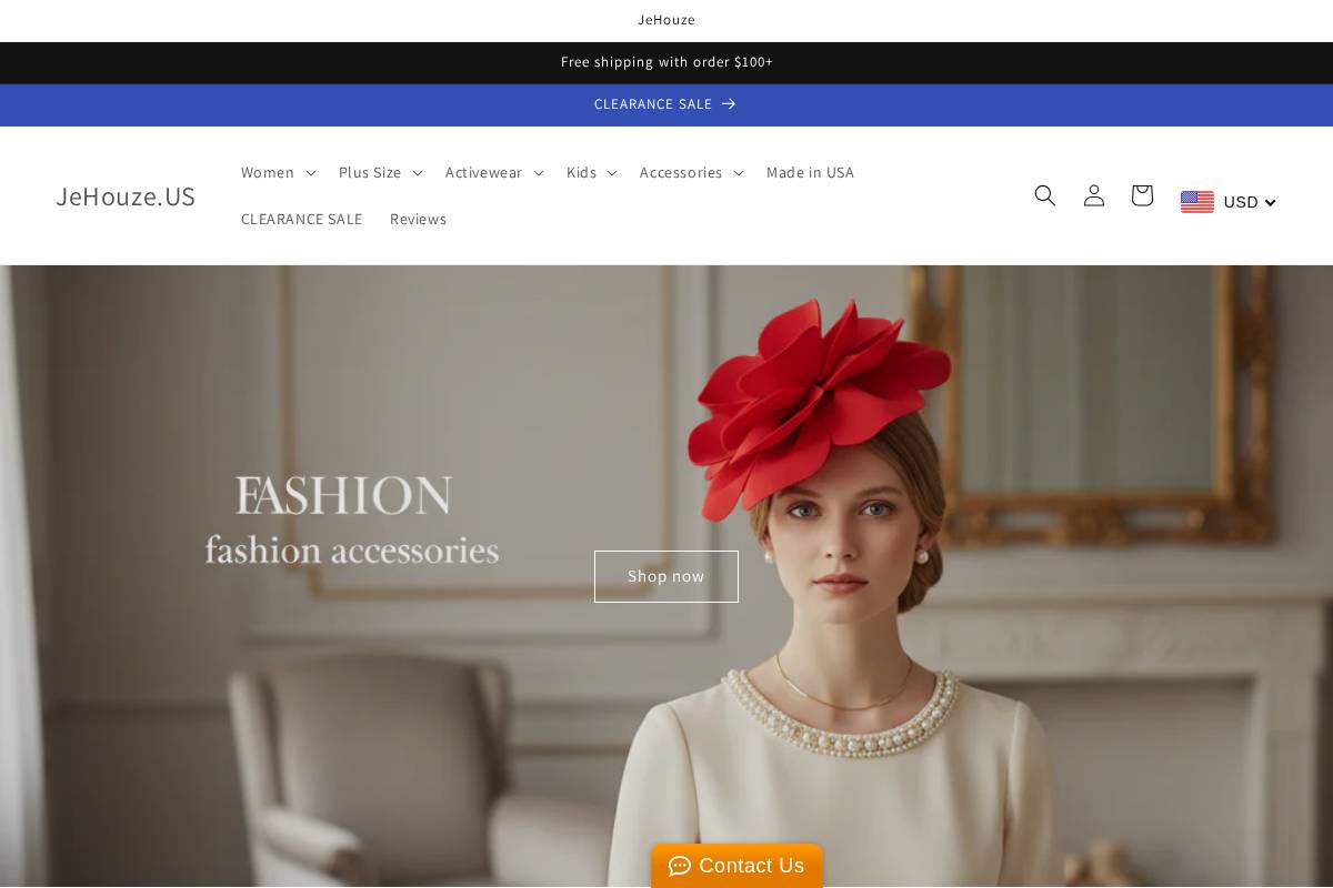 jehouze.com homepage screenshot