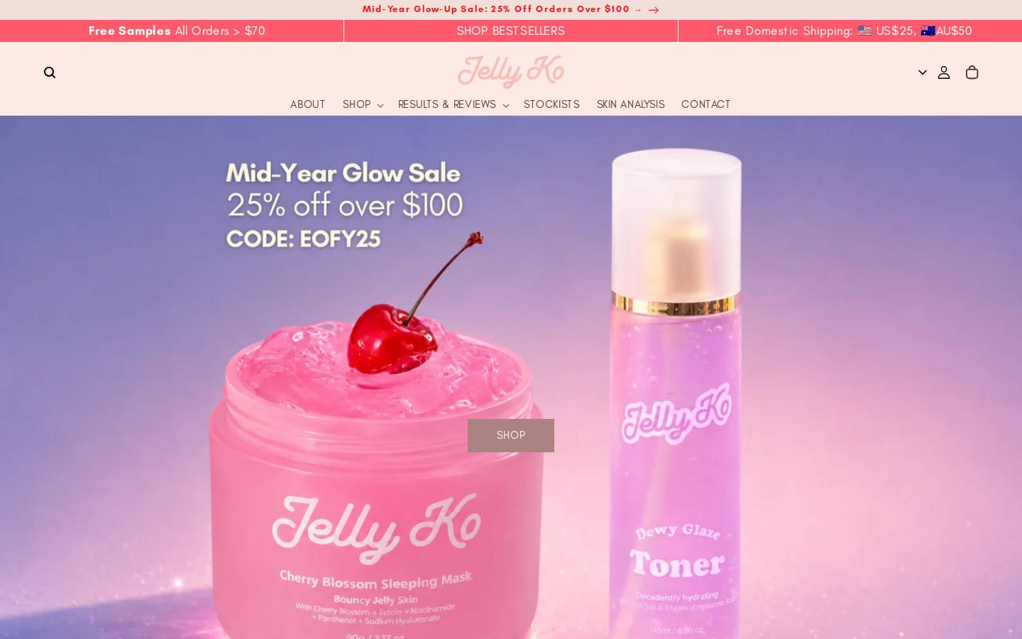 jellyko.com homepage screenshot