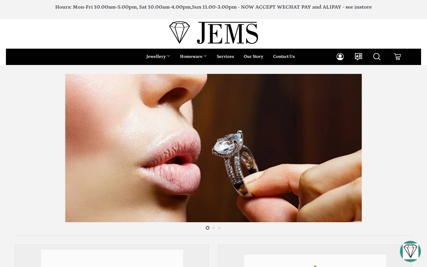 jemsofremuera.co.nz homepage screenshot