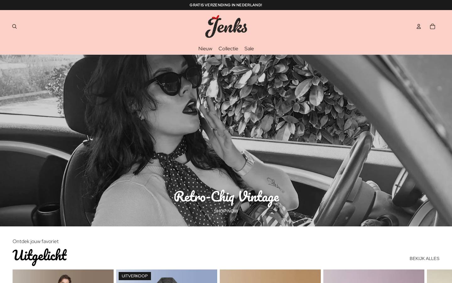 jenks.nl homepage screenshot