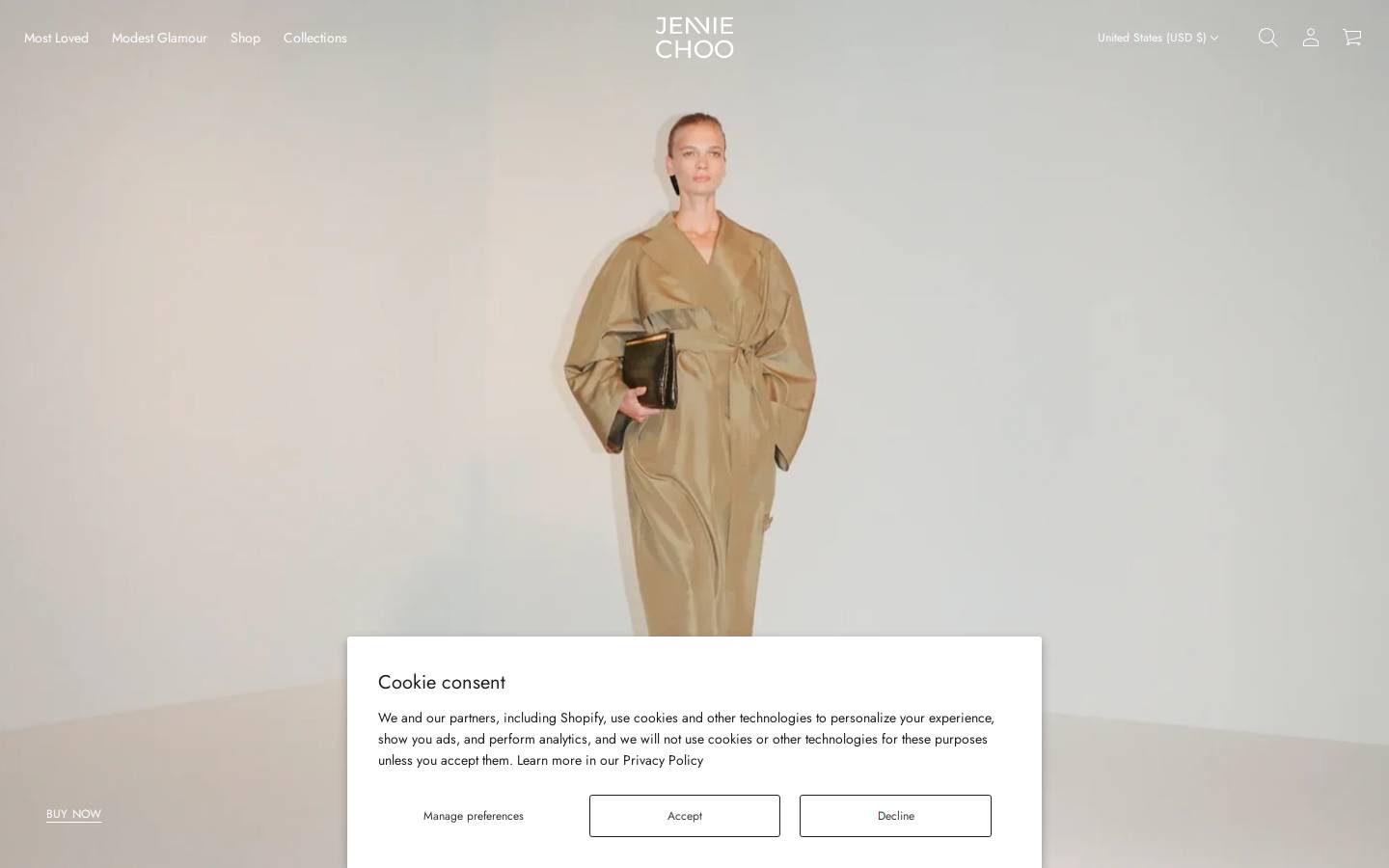 jennie-choo.com homepage screenshot
