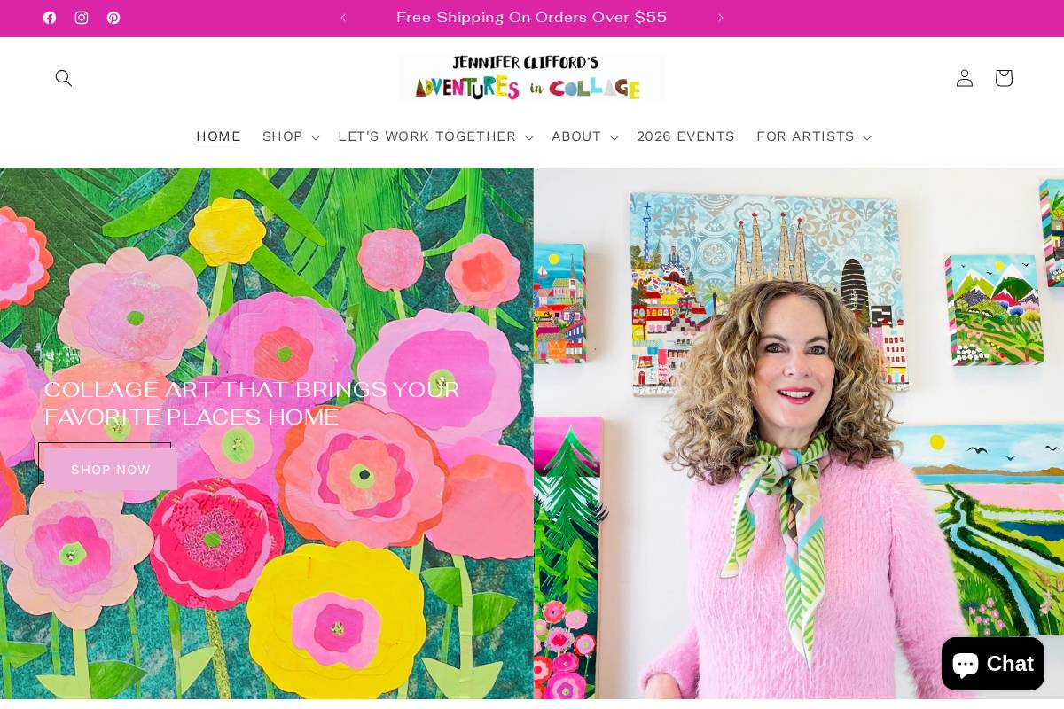 jenniferclifford.net homepage screenshot