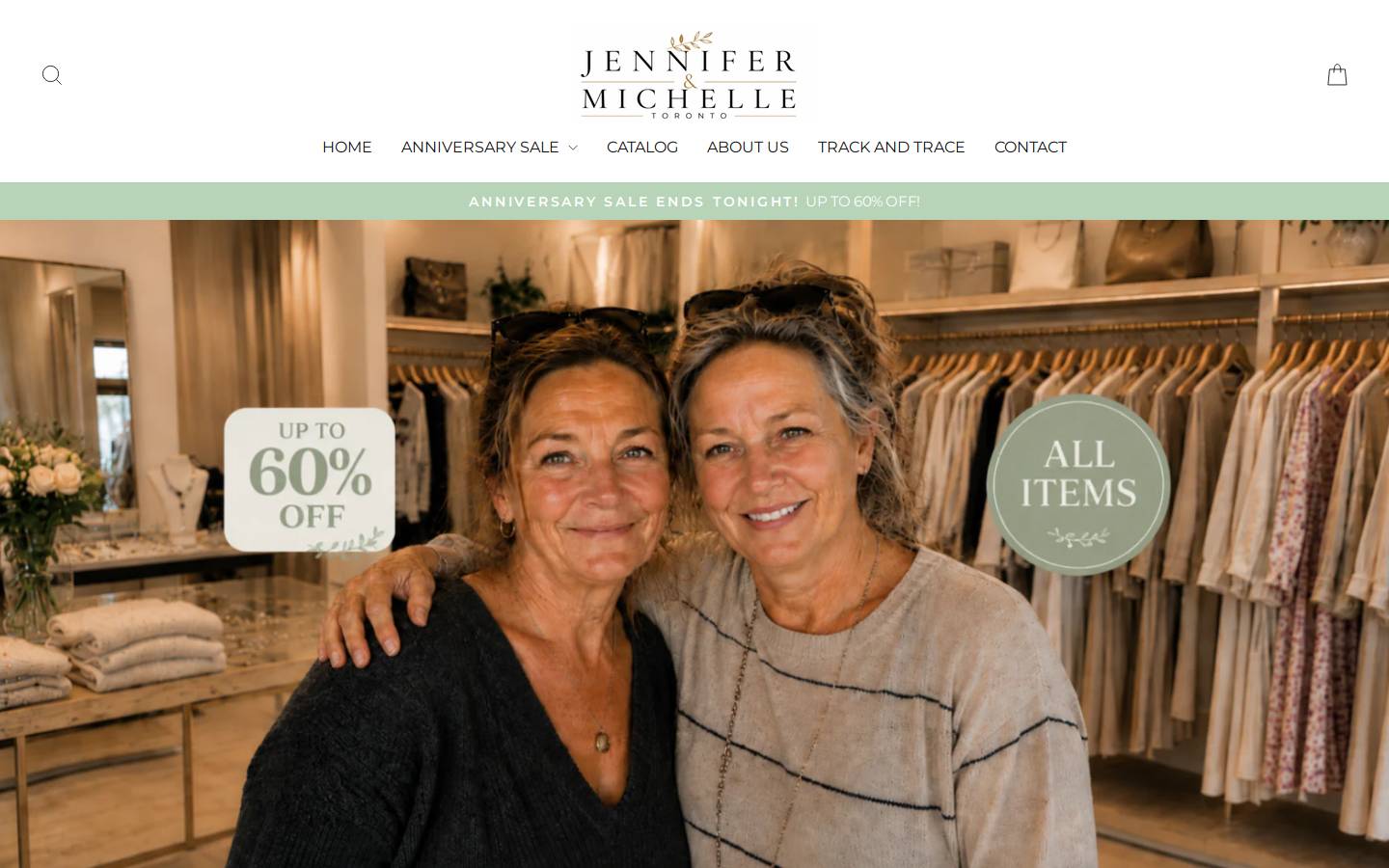 jennifermichelle-toronto.com homepage screenshot