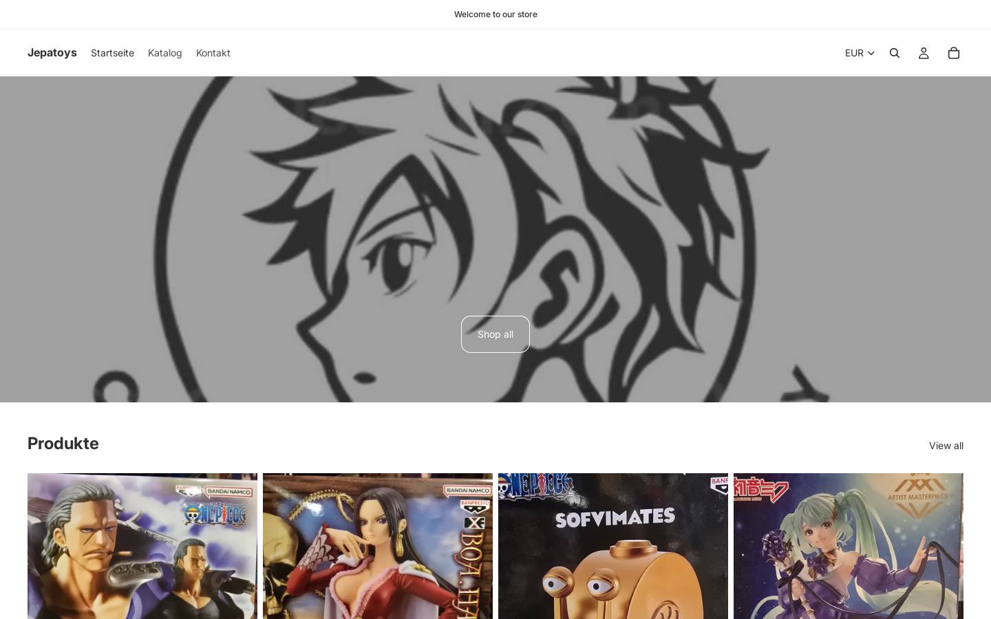 jepatoys.com homepage screenshot
