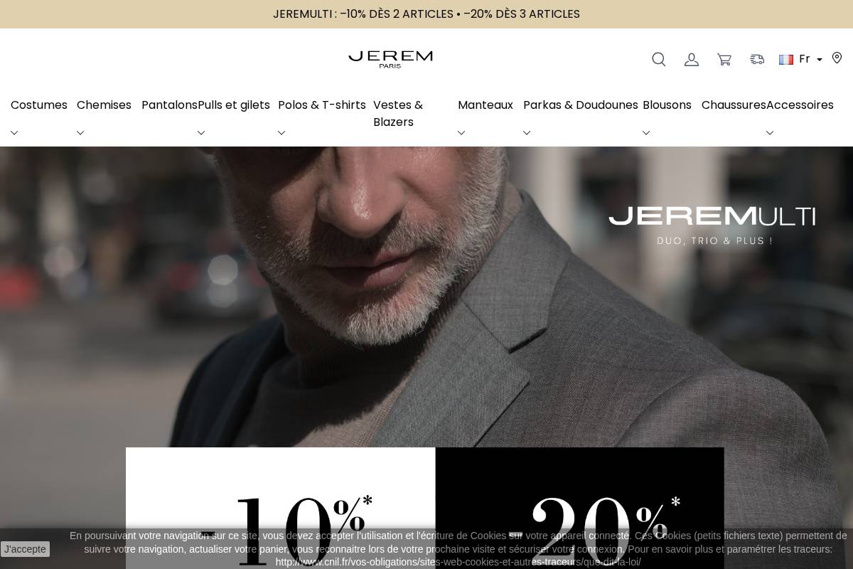 jerem.com homepage screenshot