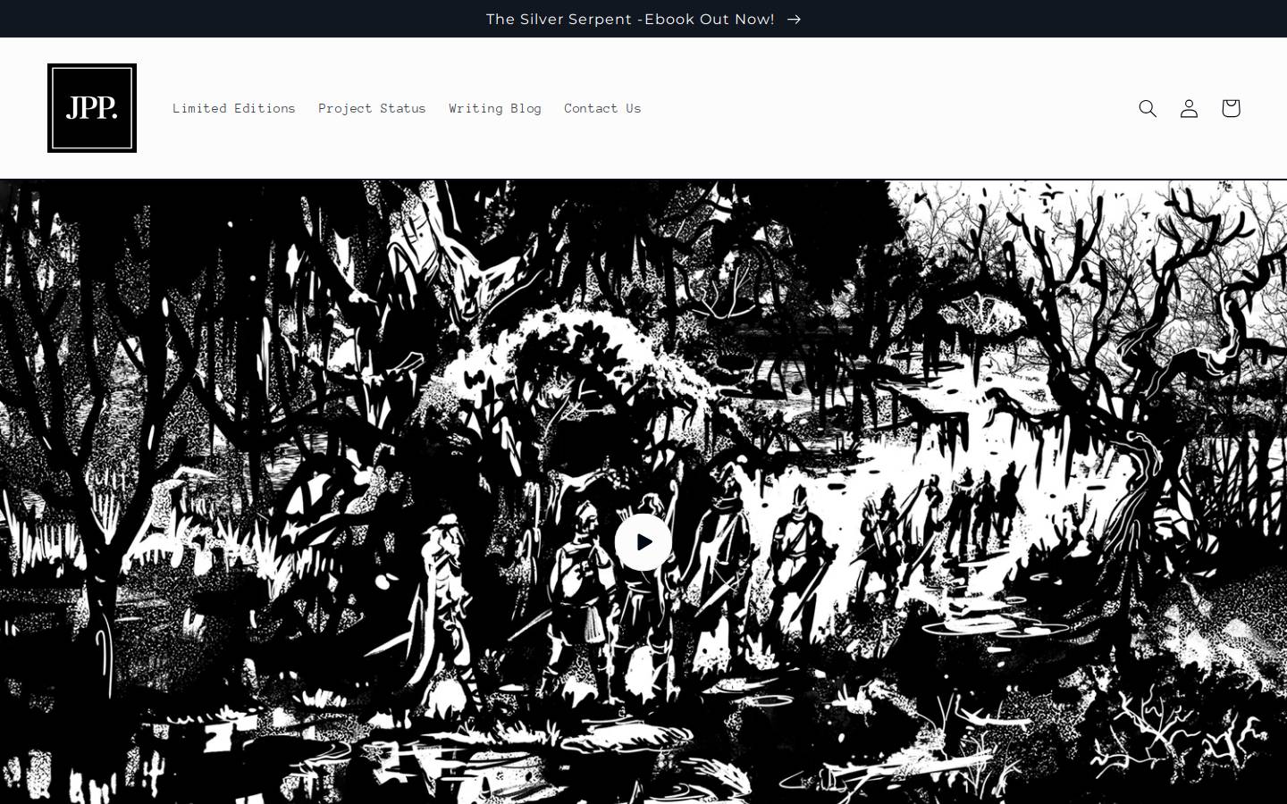 jeremypesch.com homepage screenshot