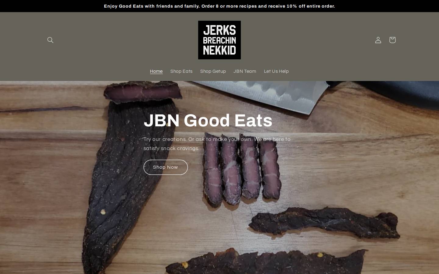 jerksbreachinnekkid.com homepage screenshot