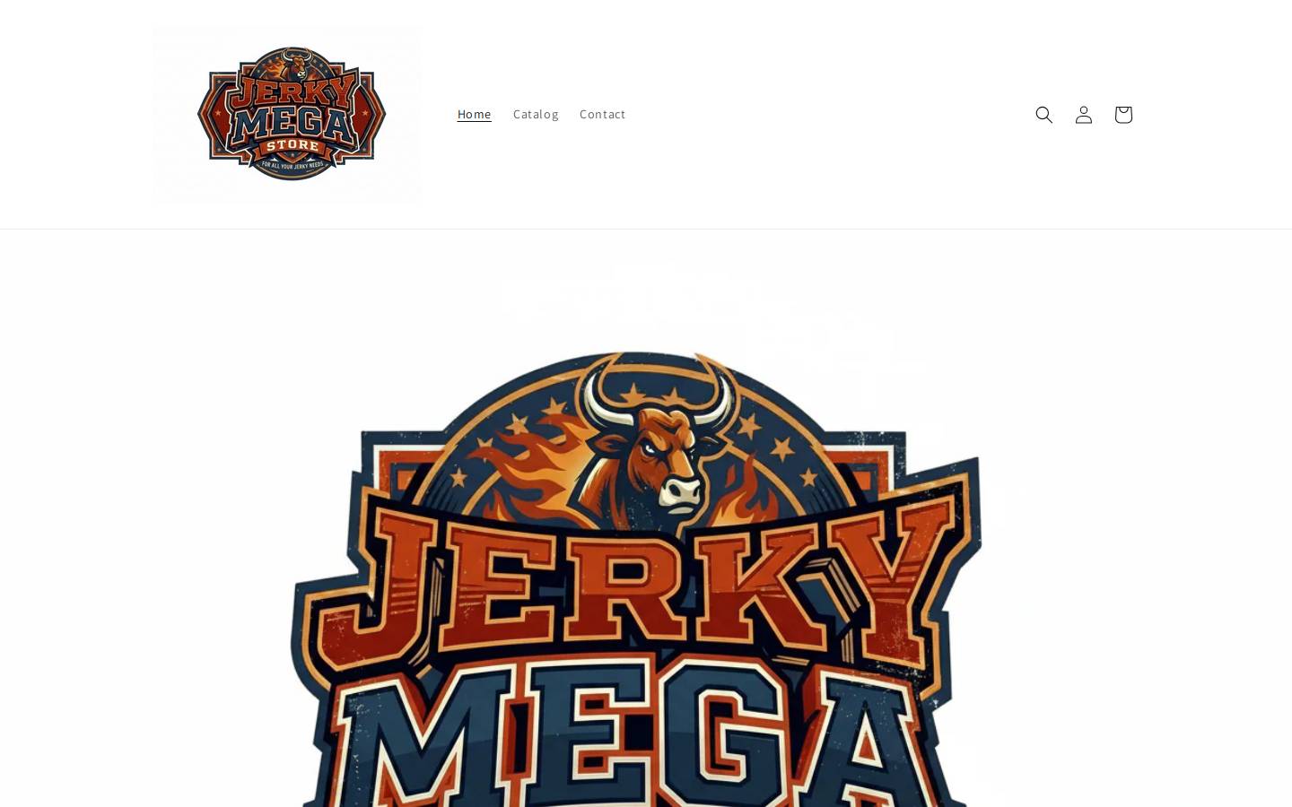 jerkymegastore.com homepage screenshot