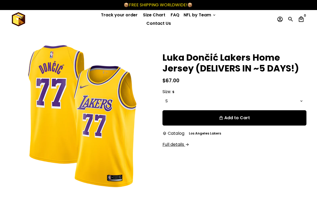 Jerseycrate homepage screenshot