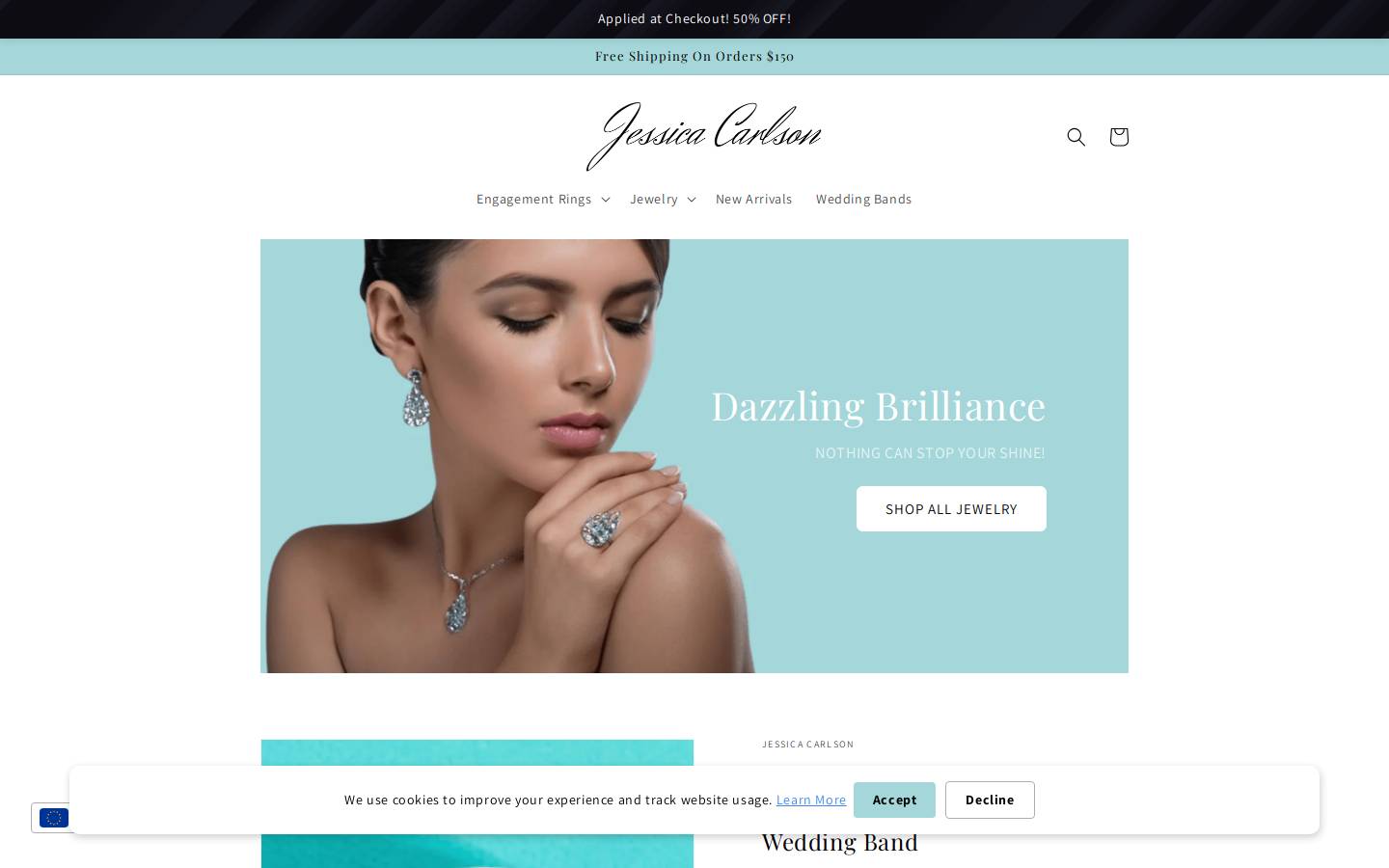 jessicacarlson.ca homepage screenshot