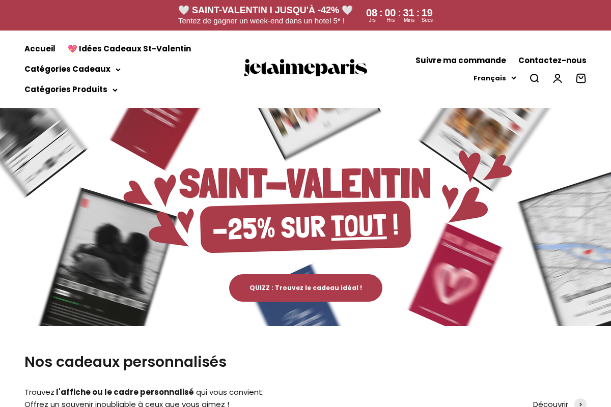 Jetaimeparis homepage screenshot