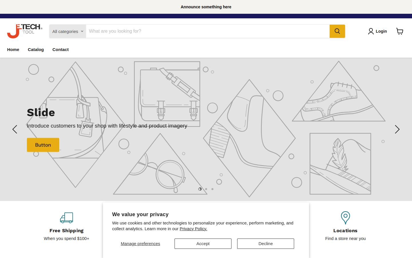 jetechtool.ae homepage screenshot