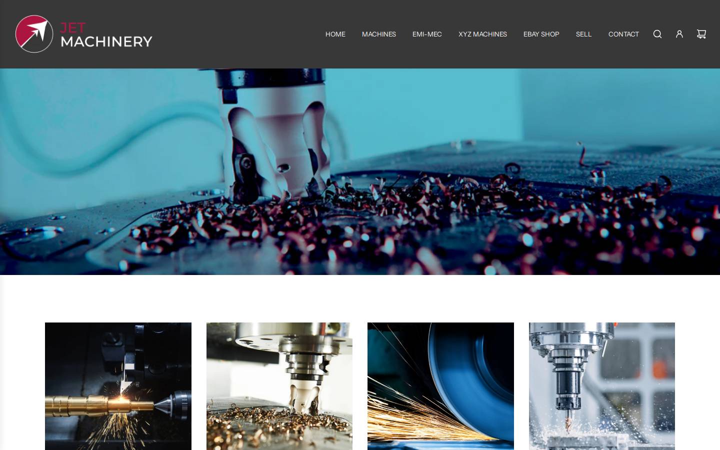 jetmachinery.co.uk homepage screenshot