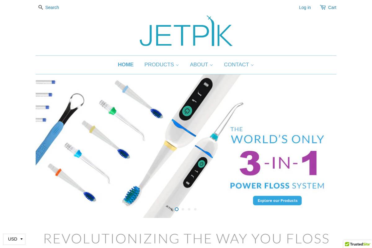 jetpik.com homepage screenshot