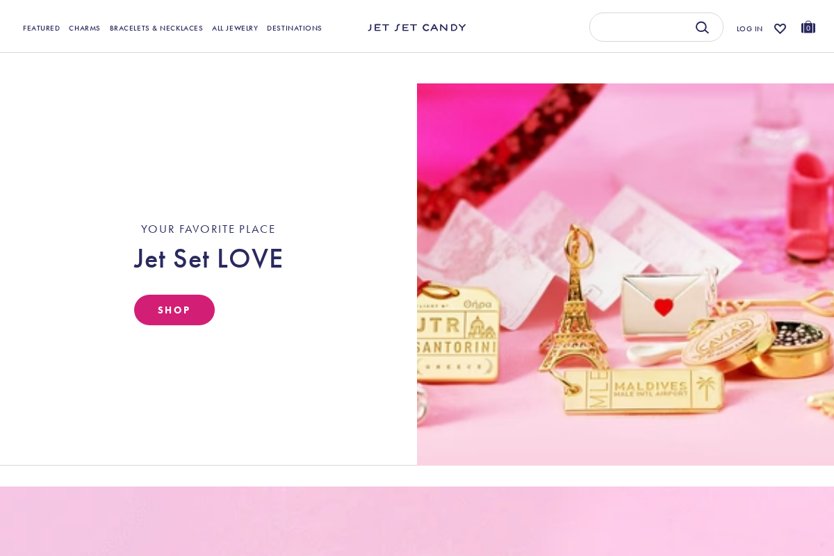 jetsetcandy.com homepage screenshot
