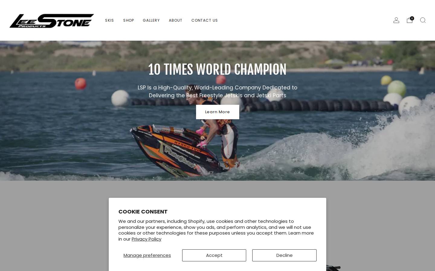 jetskifreestyle.com homepage screenshot