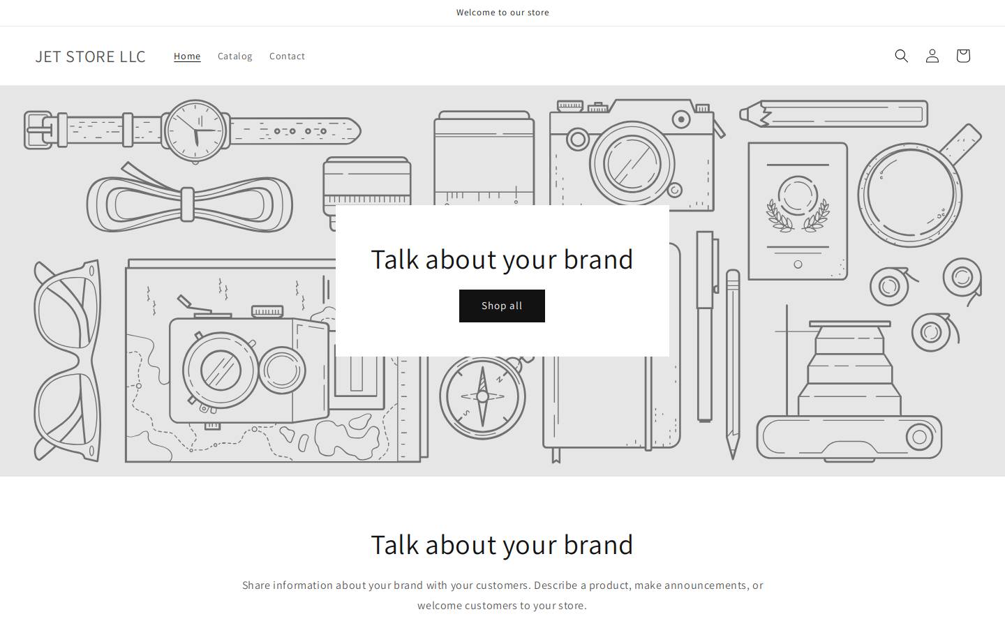 jetstorellc.com homepage screenshot