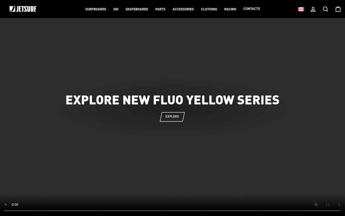 jetsurfcanada.com homepage screenshot