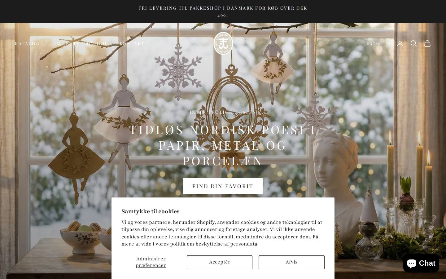 Jette Frölich Design homepage screenshot