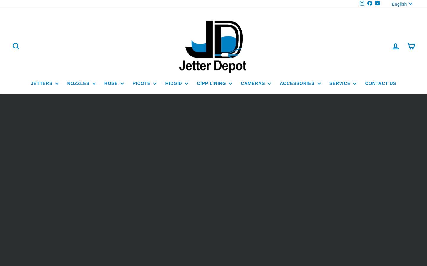 jetterdepot.com homepage screenshot