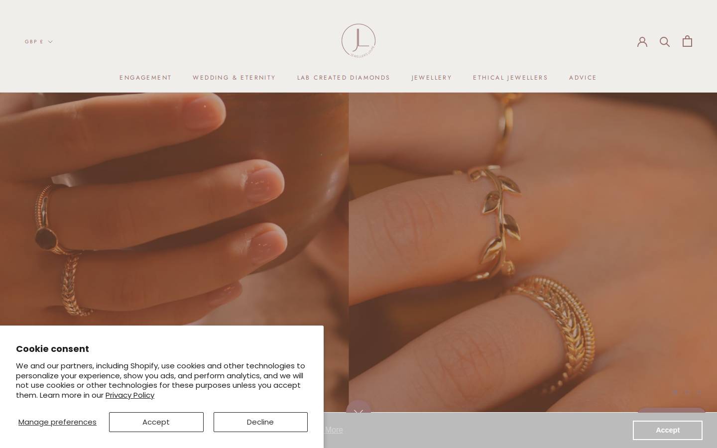 Jeweller's Loupe homepage screenshot