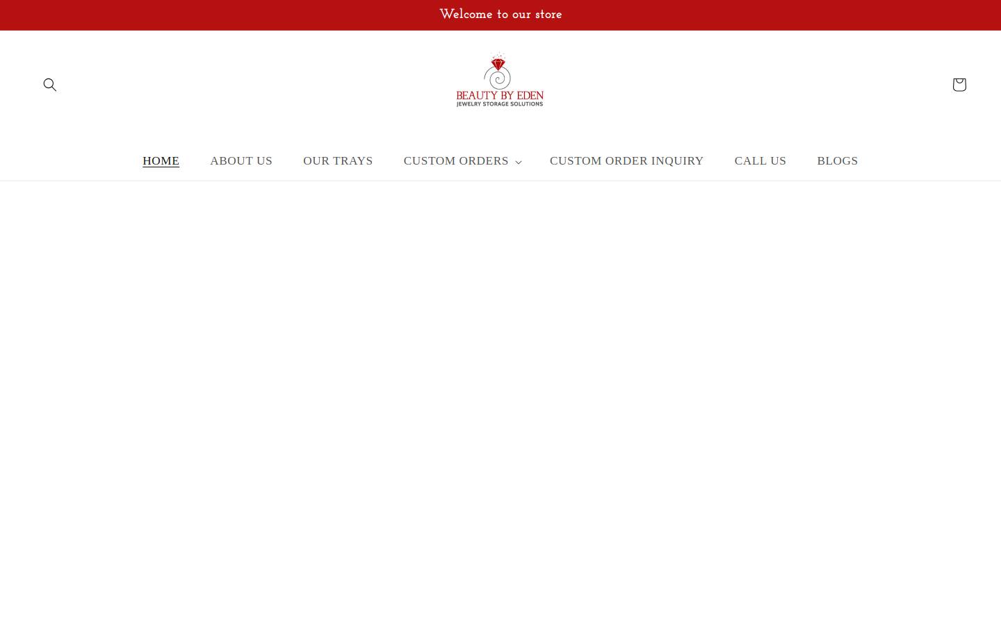 jewelrystoragesolutions.com homepage screenshot